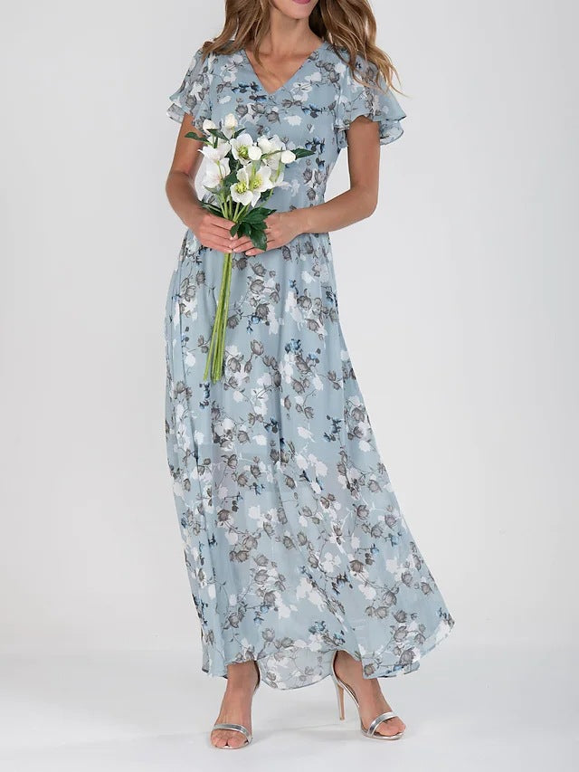 Ariana Dress | Summer Floral Maxi Dress