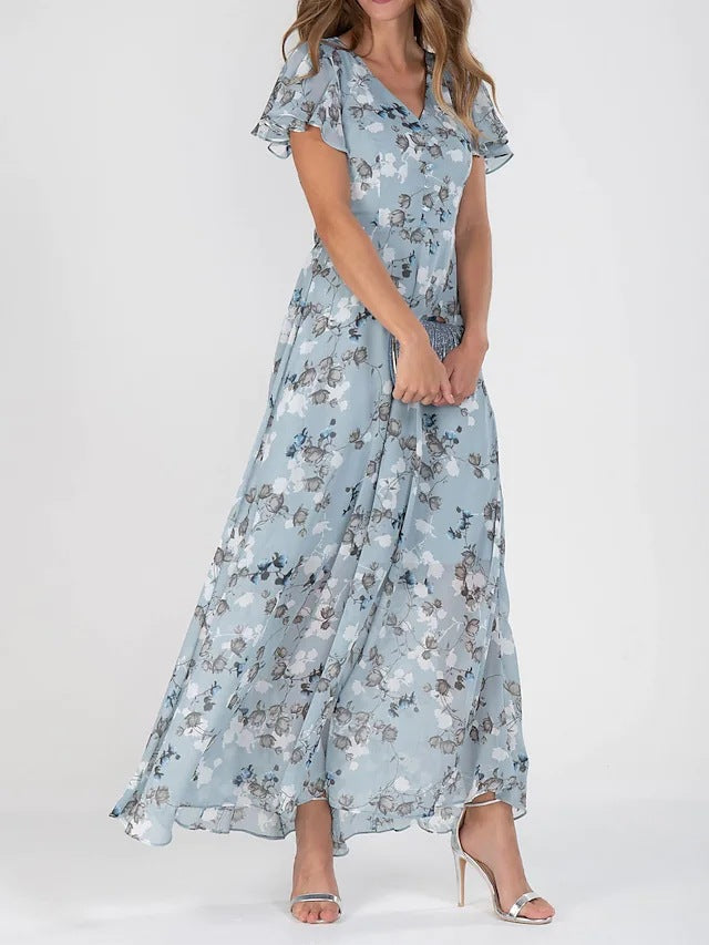 Ariana Dress | Summer Floral Maxi Dress