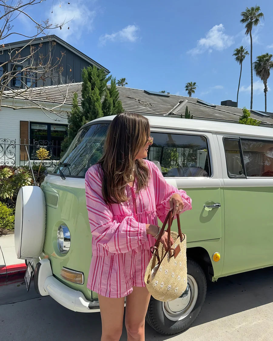 Gaia Set | Women's Striped Summer Co-Ord Set