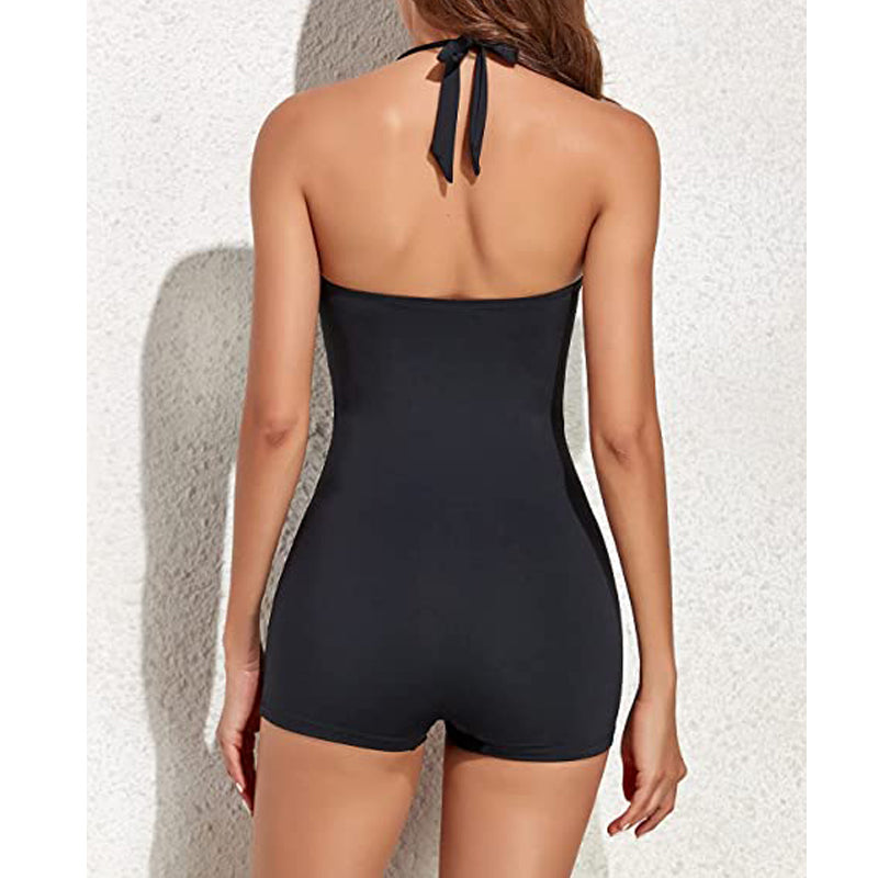 Janis Swimsuit | Sporty Boyleg One-Piece Swimsuit for Women