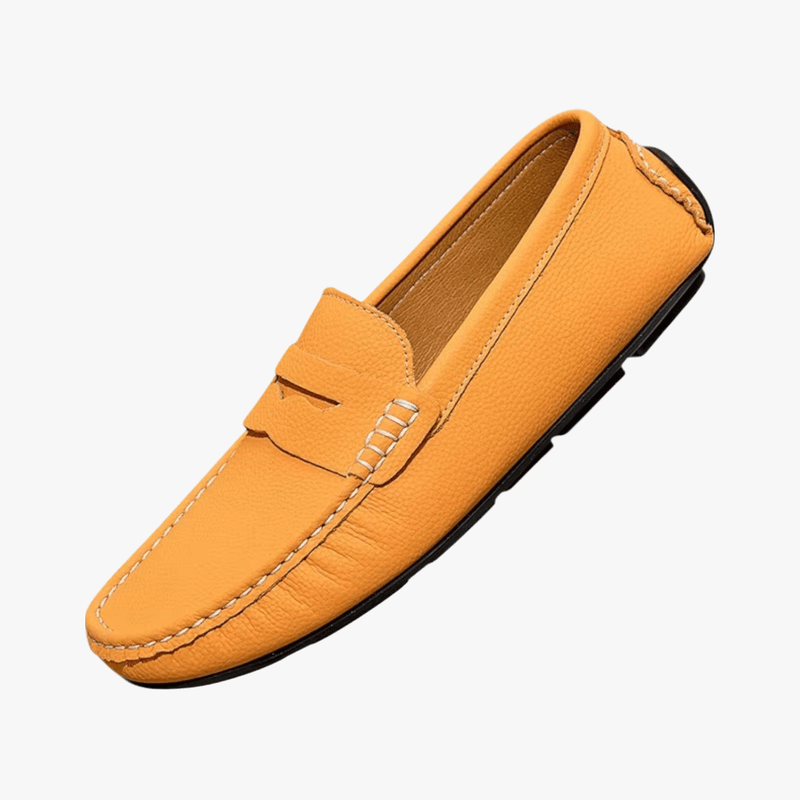 Lawrence Loafers | Men’s Lightweight Leather Slip-On Loafers for Summer
