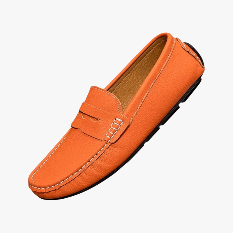 Lawrence Loafers | Men’s Lightweight Leather Slip-On Loafers for Summer