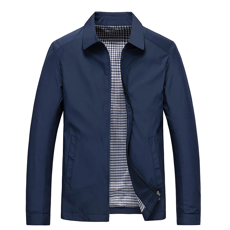 Marzio Jacket | Men's Full-Zip Smart Casual Layer Jacket