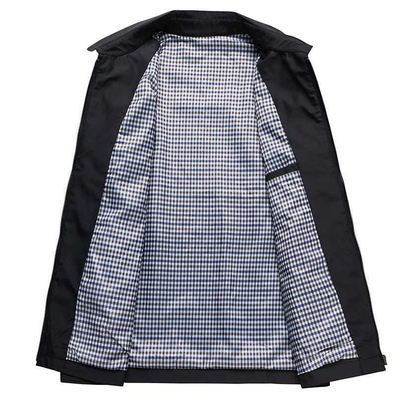 Marzio Jacket | Men's Full-Zip Smart Casual Layer Jacket