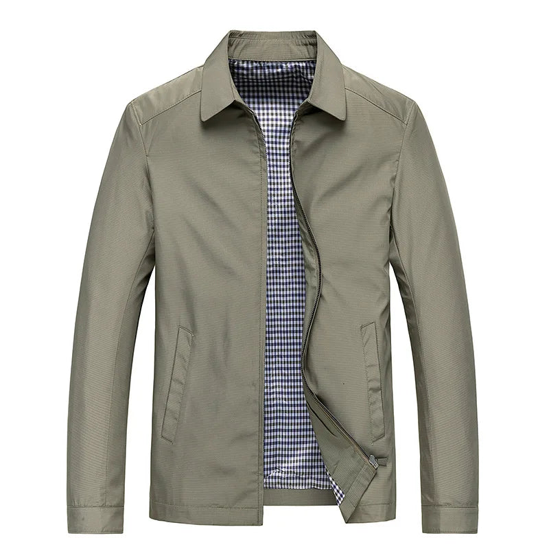 Marzio Jacket | Men's Full-Zip Smart Casual Layer Jacket