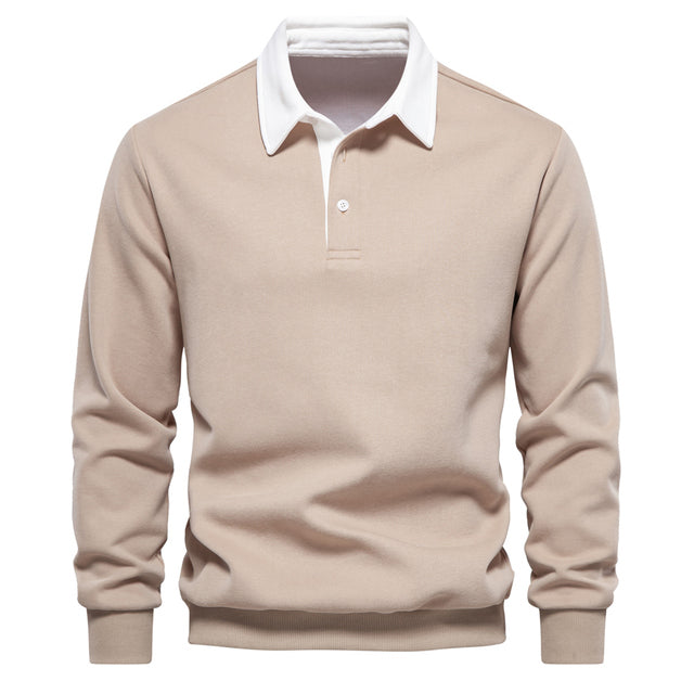 Myrick Polo Sweatshirt | Men's Polo Long-Sleeve Sweatshirt