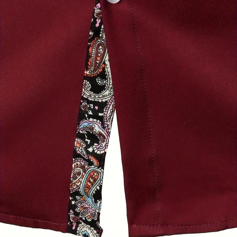 Navin Shirt | Men's Slim Fit Long Sleeve Shirt