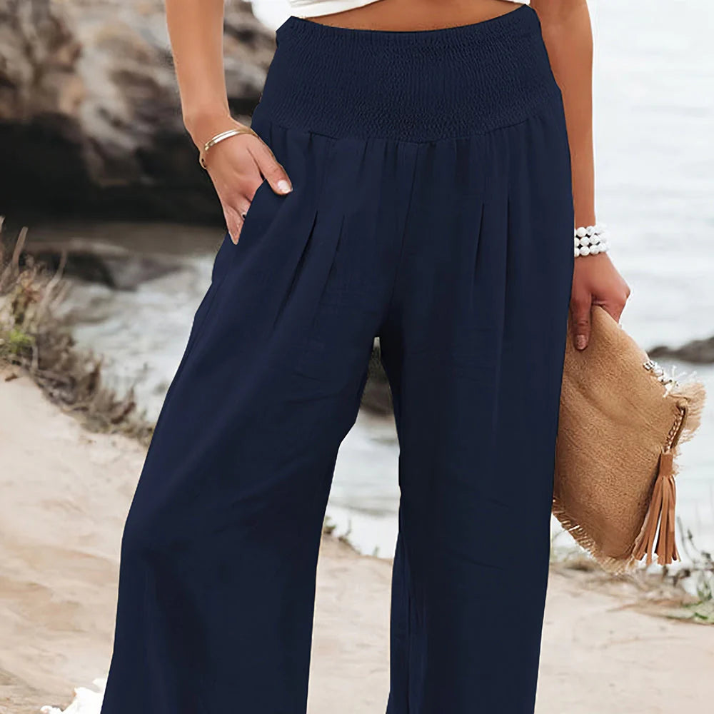 Daiana Trousers | Women’s Elastic Waist Trousers