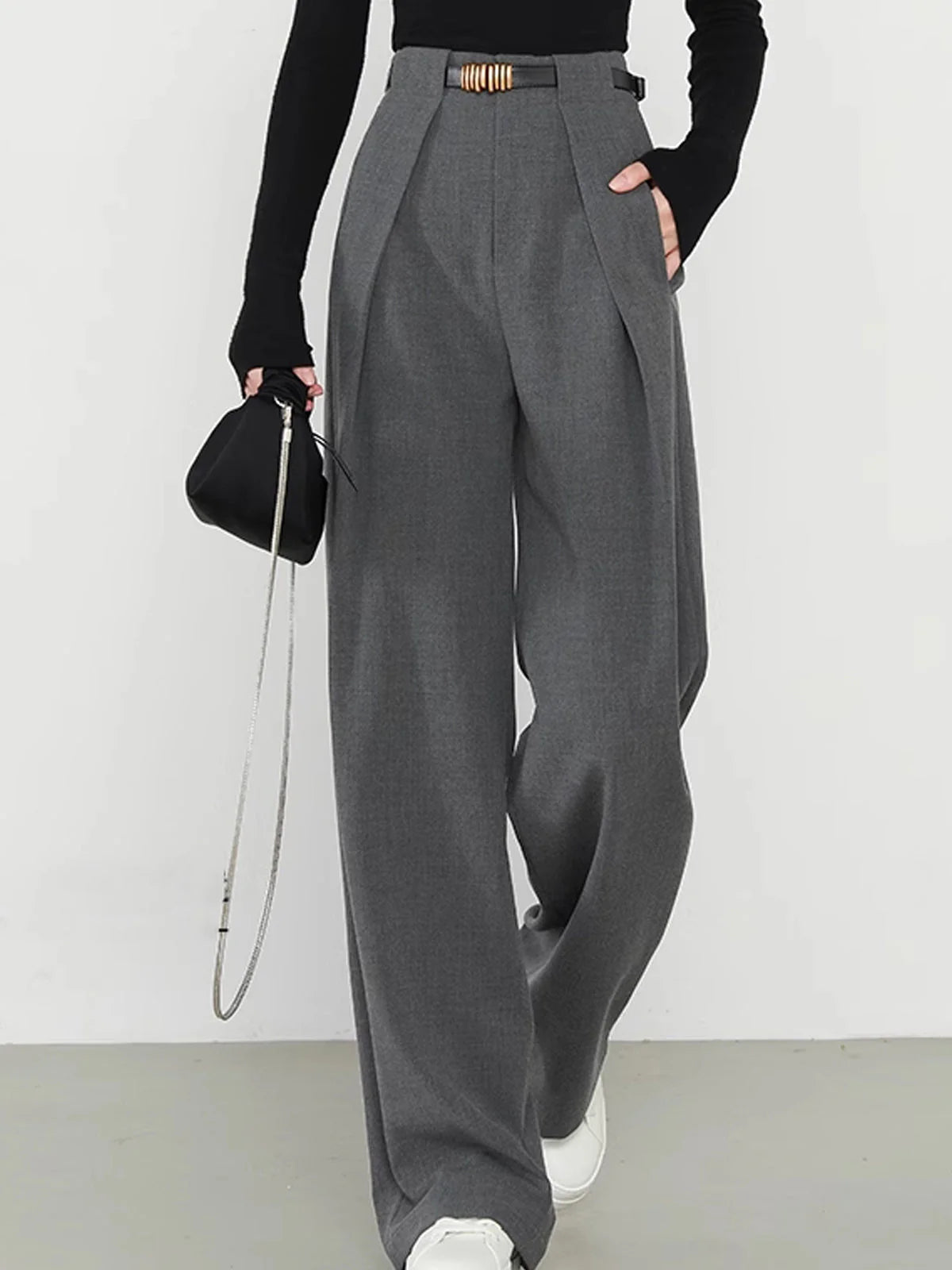 Darla Pants | High-Waist Straight-Leg Pants