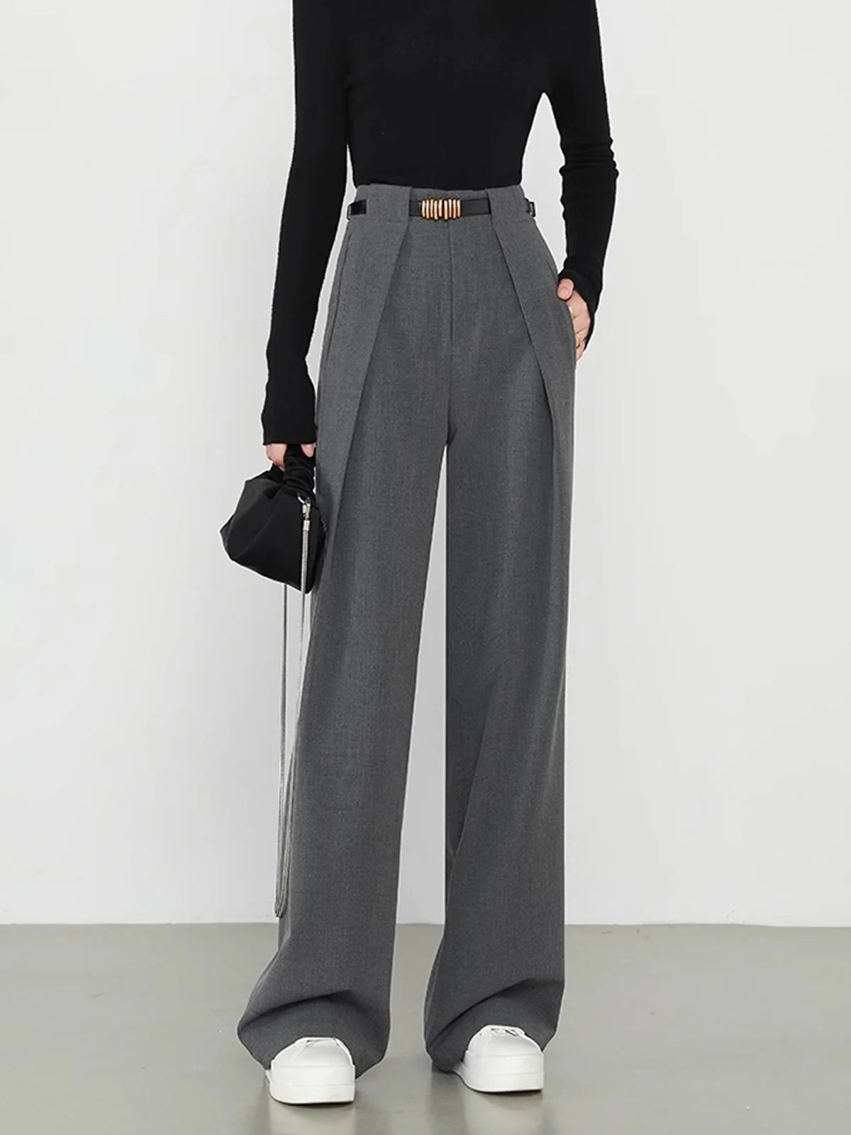 Darla Pants | High-Waist Straight-Leg Pants