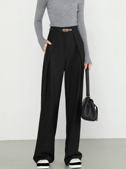 Darla Pants | High-Waist Straight-Leg Pants