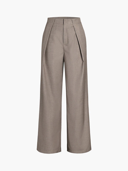 Darla Pants | High-Waist Straight-Leg Pants