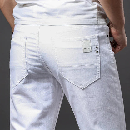 Donald Pants | Men’s Slim Fit White Pants
