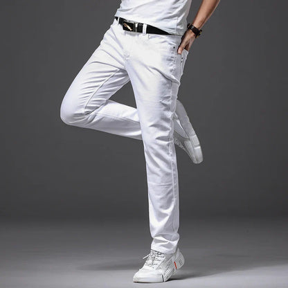Donald Pants | Men’s Slim Fit White Pants