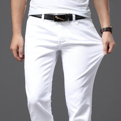 Donald Pants | Men’s Slim Fit White Pants