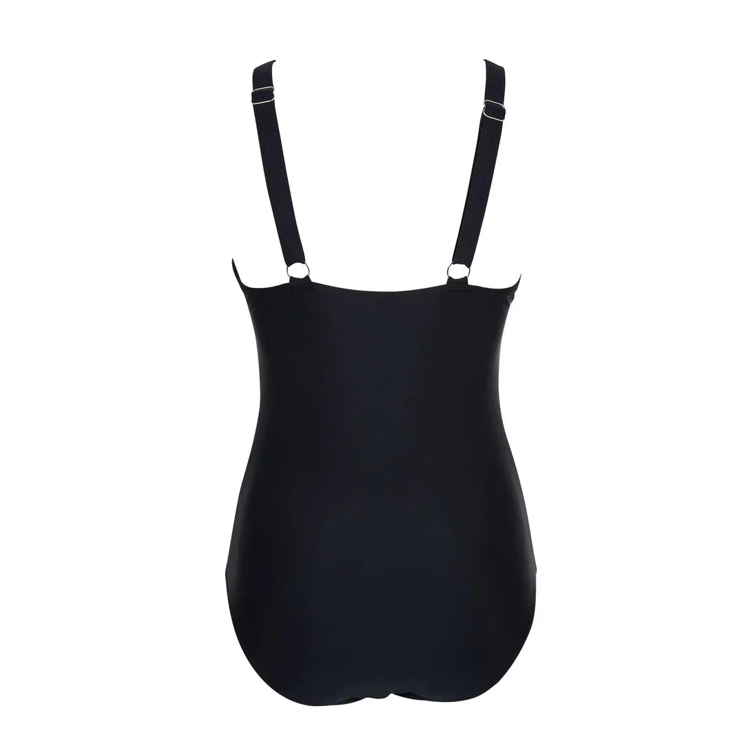 Eliana Swimsuit | Women's Sheer V-neck Swimsuit