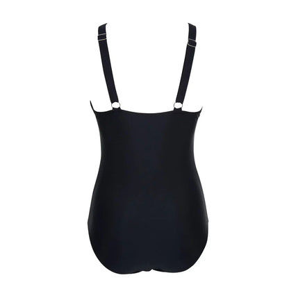 Eliana Swimsuit | Women's Sheer V-neck Swimsuit