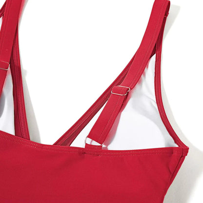 Eliana Swimsuit | Women's Sheer V-neck Swimsuit