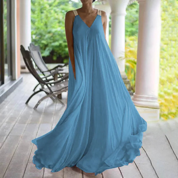 Fariyah Dress | Women's Sleeveless Flowy Maxi Dress
