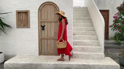 Fiora Dress | Women's Sleeveless Flared Fit Maxi Dress