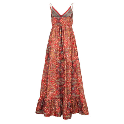 Floriane Dress | Summer Bohemian Chic Maxi Dress