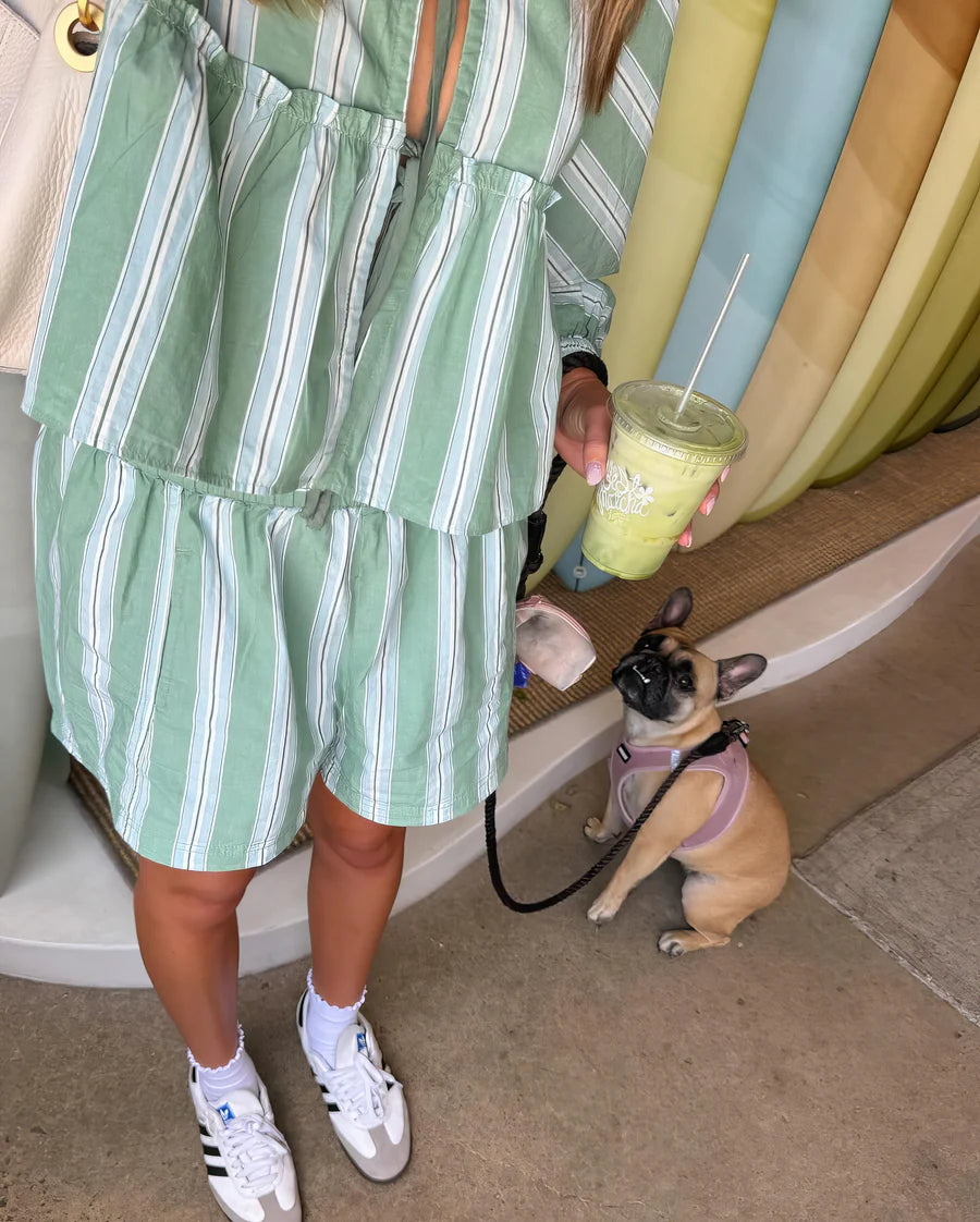 Gaia Set | Women's Striped Summer Co-Ord Set