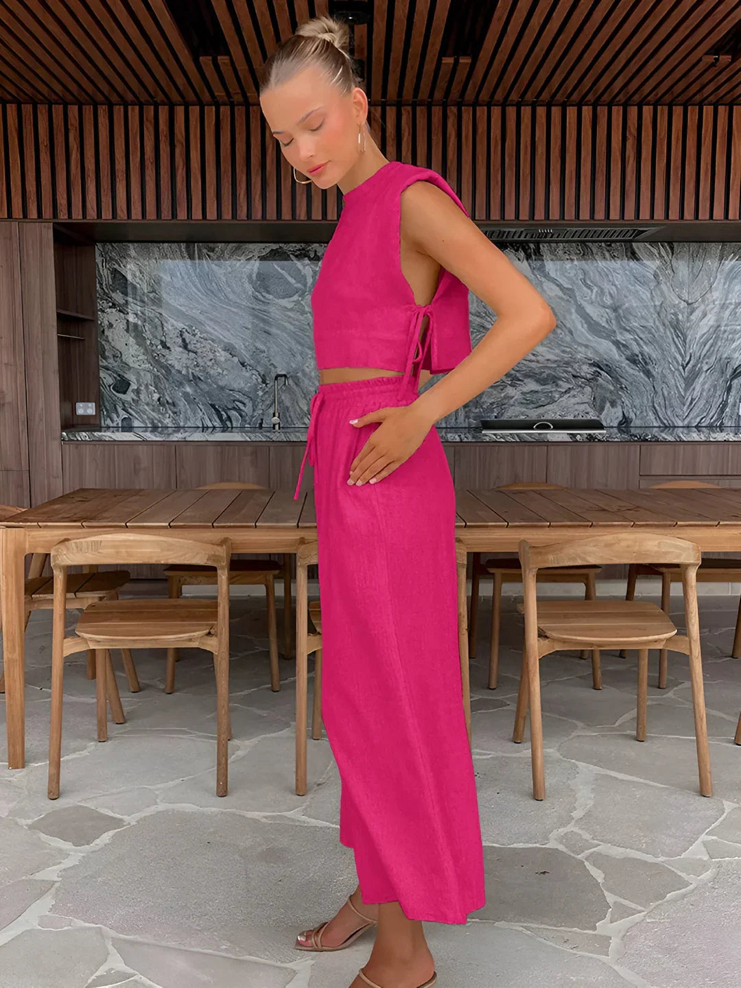 Ginette Set | Women's Two-Piece Summer Set