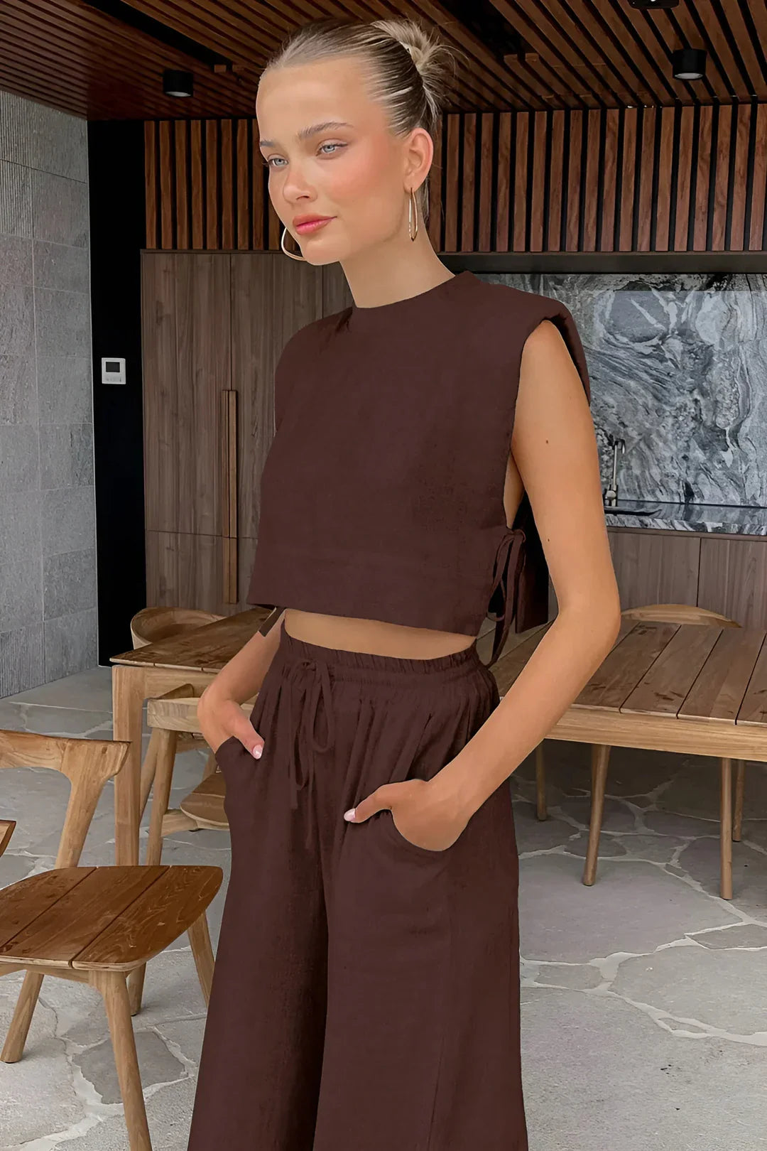 Ginette Set | Women's Two-Piece Summer Set