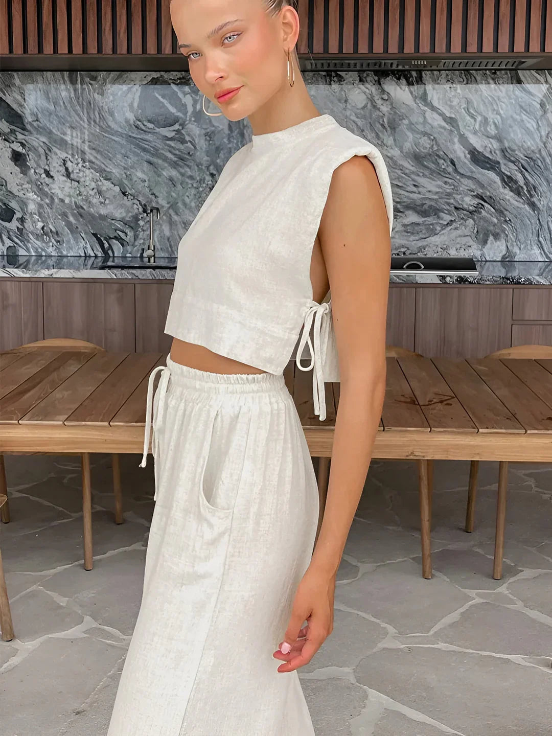 Ginette Set | Women's Two-Piece Summer Set