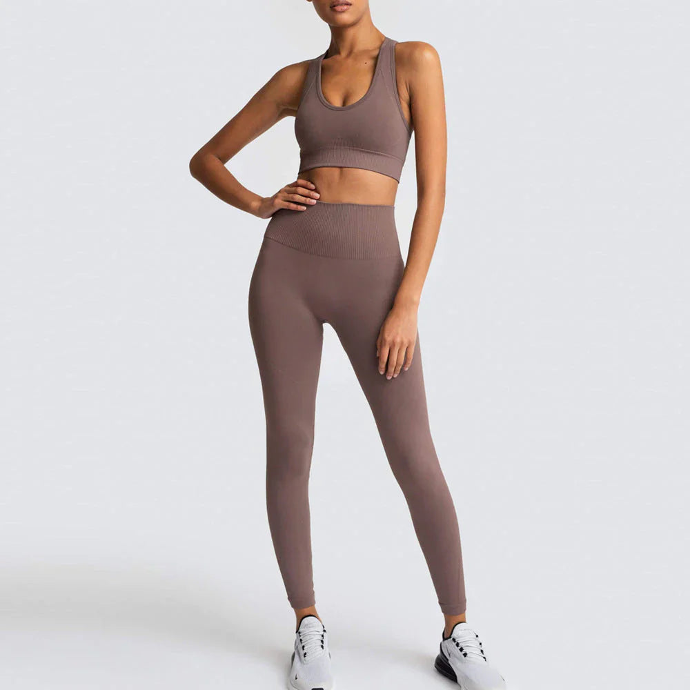 Gracie Set | Women's Stretchable Sports Bra and Leggings Set