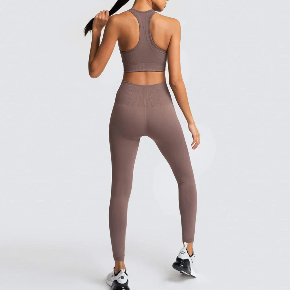 Gracie Set | Women's Stretchable Sports Bra and Leggings Set