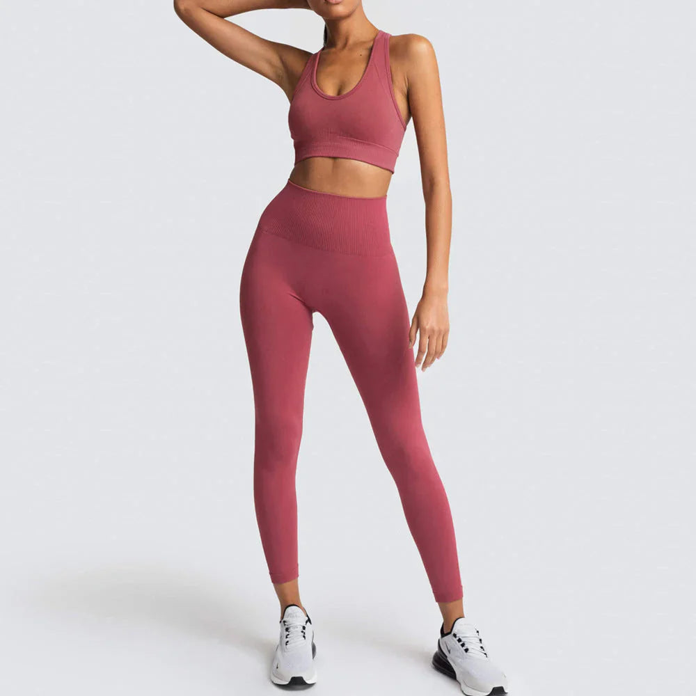 Gracie Set | Women's Stretchable Sports Bra and Leggings Set