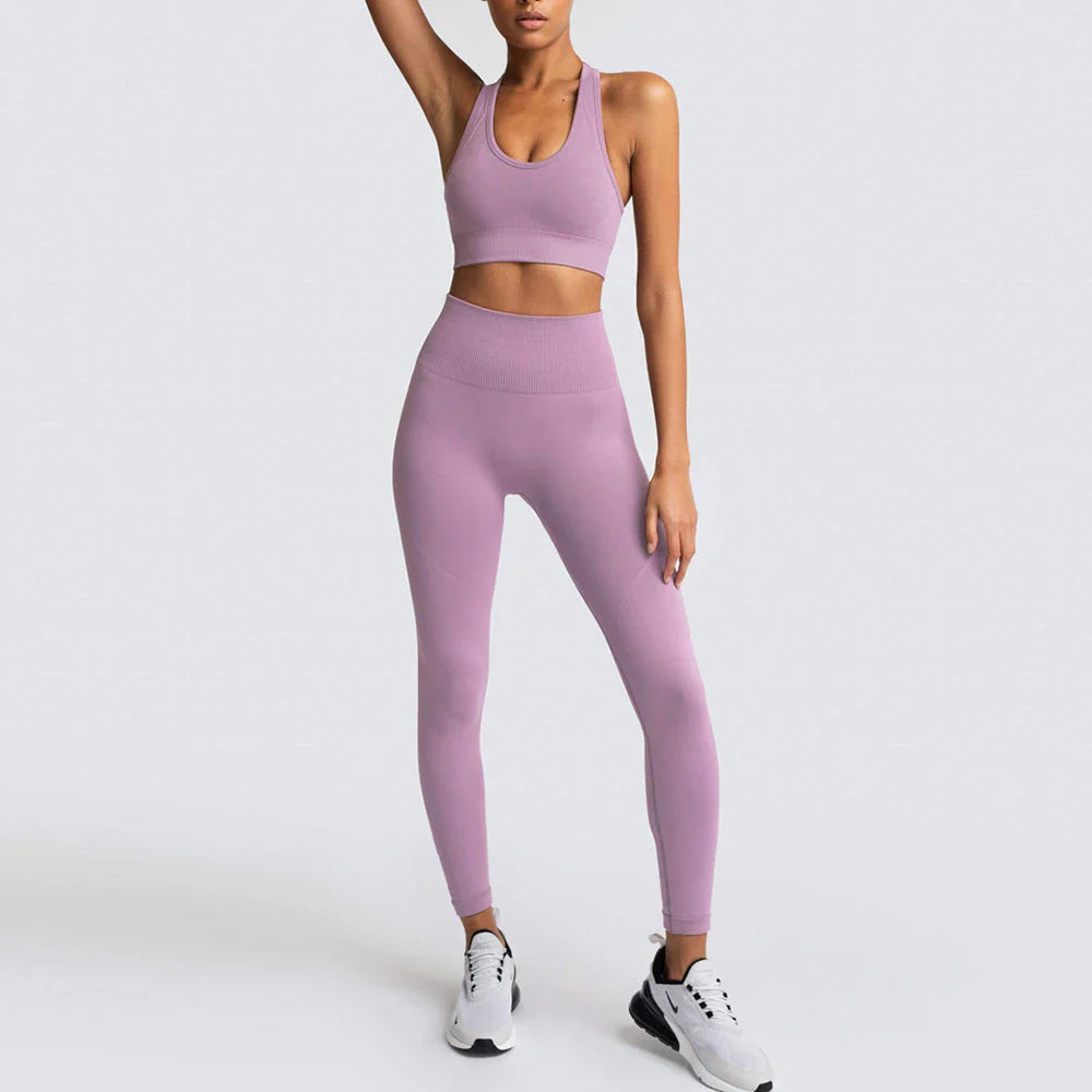Gracie Set | Women's Stretchable Sports Bra and Leggings Set