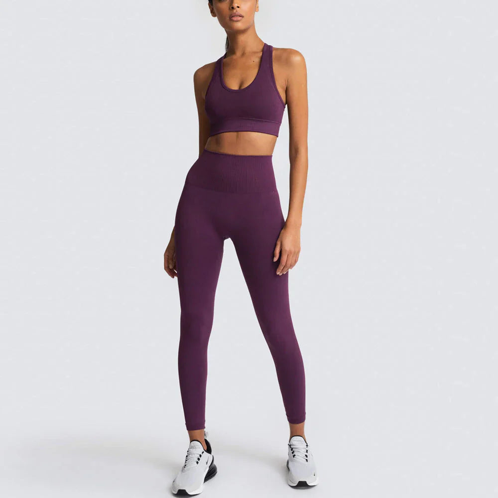 Gracie Set | Women's Stretchable Sports Bra and Leggings Set