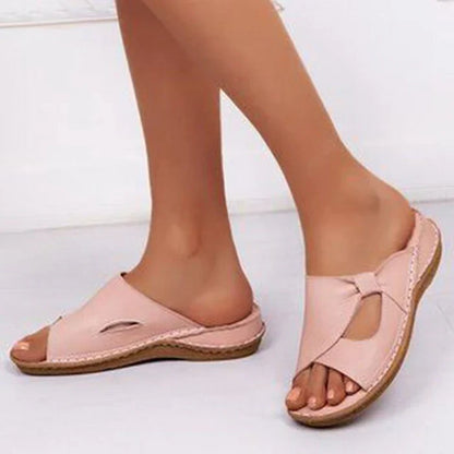 Helaina Sandals | Women's Open Toe Slip-On Sandals