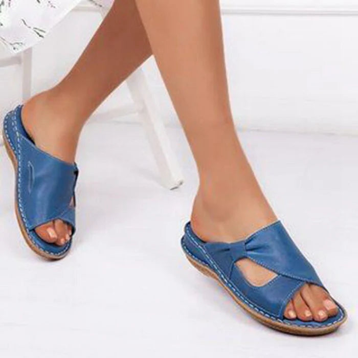 Helaina Sandals | Women's Open Toe Slip-On Sandals