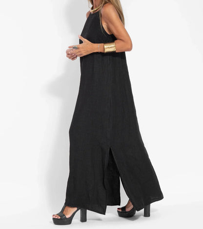 Isobella Dress | Sleeveless Casual Maxi Dress with Relaxed Fit