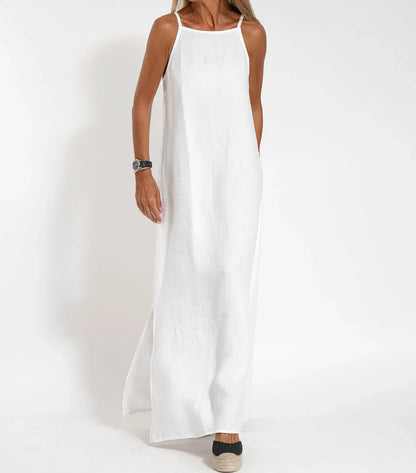Isobella Dress | Sleeveless Casual Maxi Dress with Relaxed Fit