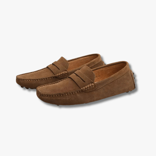 Lennox Loafers | Men’s Italian-Style Suede Driving Loafers