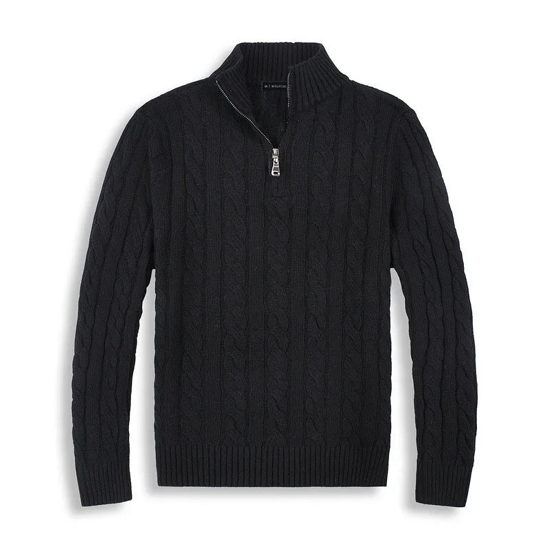 Mael Sweater | Men's Half-Zip Old Money Knit Pullover
