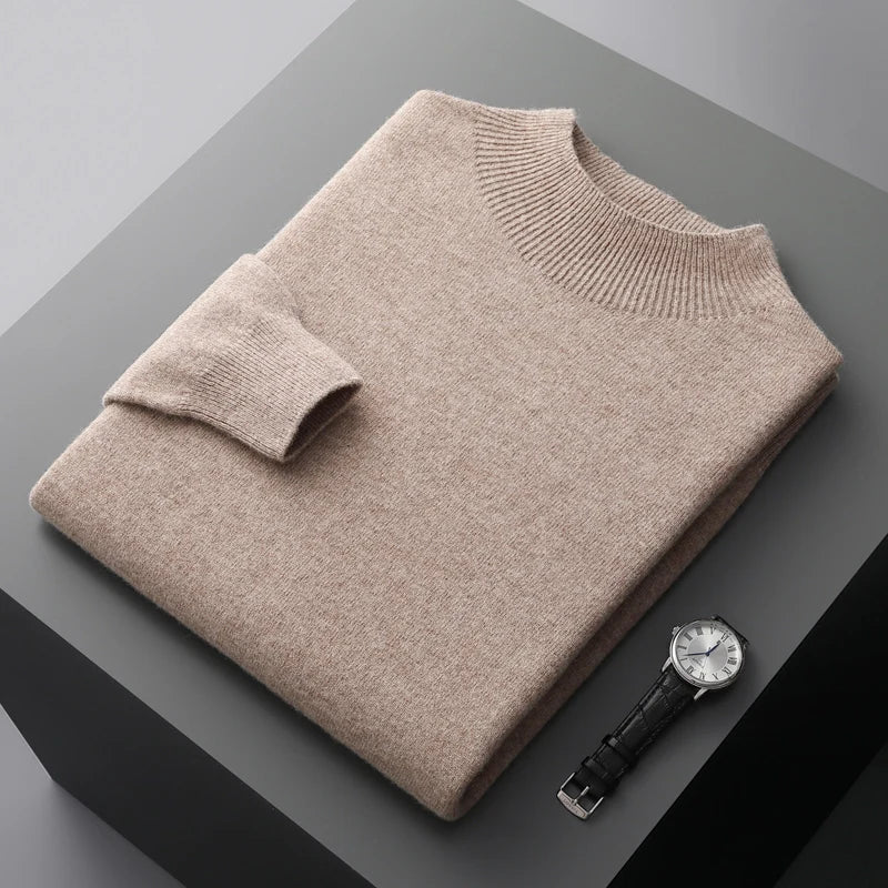 Marley Sweater | Men's Soft Crew Neck Wool Pullover