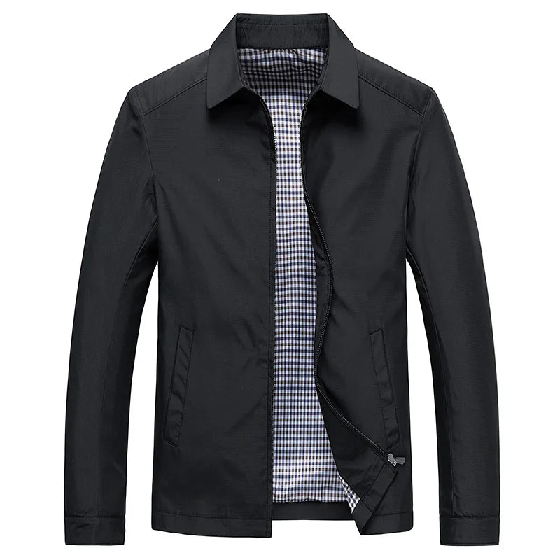 Marzio Jacket | Men's Full-Zip Smart Casual Layer Jacket