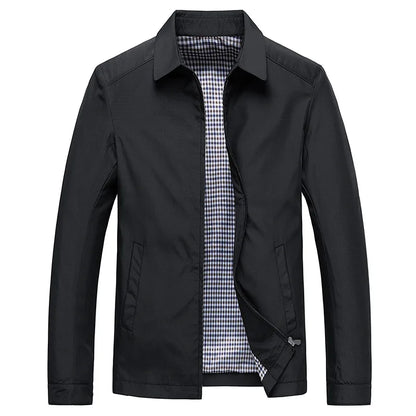 Marzio Jacket | Men's Full-Zip Smart Casual Layer Jacket