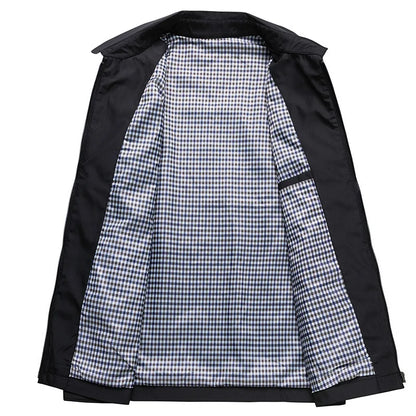 Marzio Jacket | Men's Full-Zip Smart Casual Layer Jacket