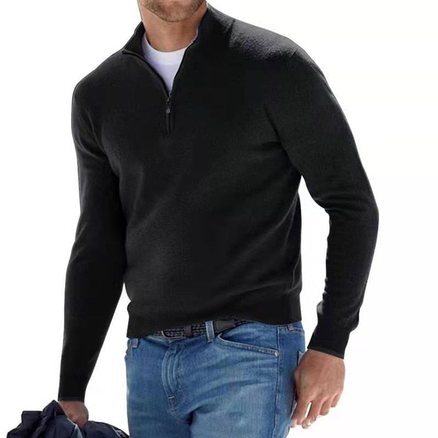 Matteo Half-zip Jumper | Men's Lightweight Knit