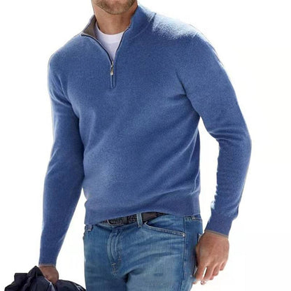 Matteo Half-zip Jumper | Men's Lightweight Knit