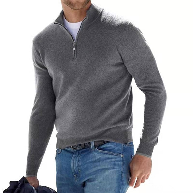 Matteo Half-zip Jumper | Men's Lightweight Knit