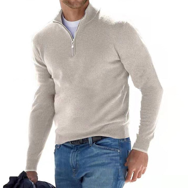 Matteo Half-zip Jumper | Men's Lightweight Knit