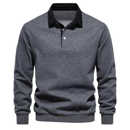 Myrick Polo Sweatshirt | Men's Polo Long-Sleeve Sweatshirt