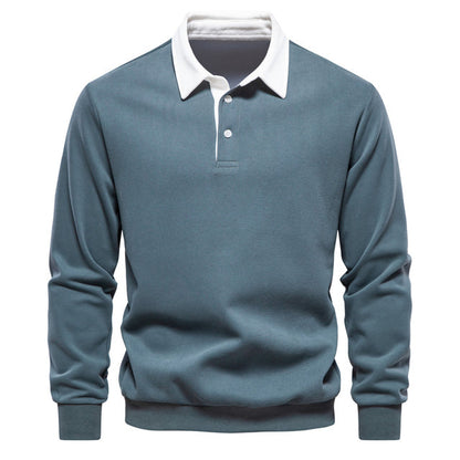Myrick Polo Sweatshirt | Men's Polo Long-Sleeve Sweatshirt